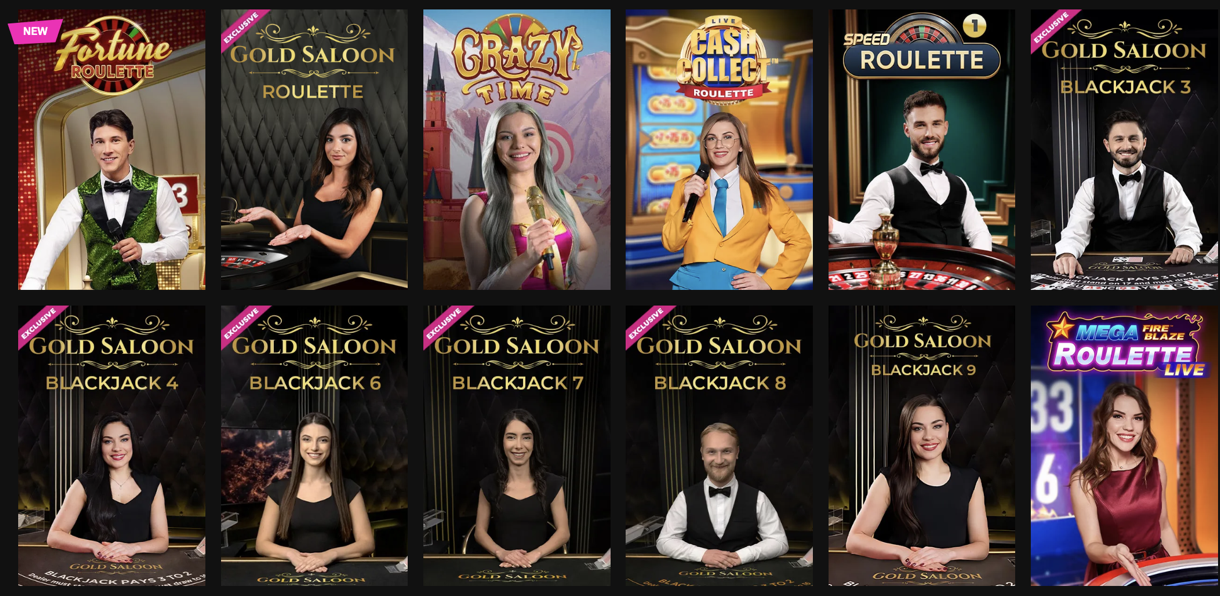 RTBet Live Games