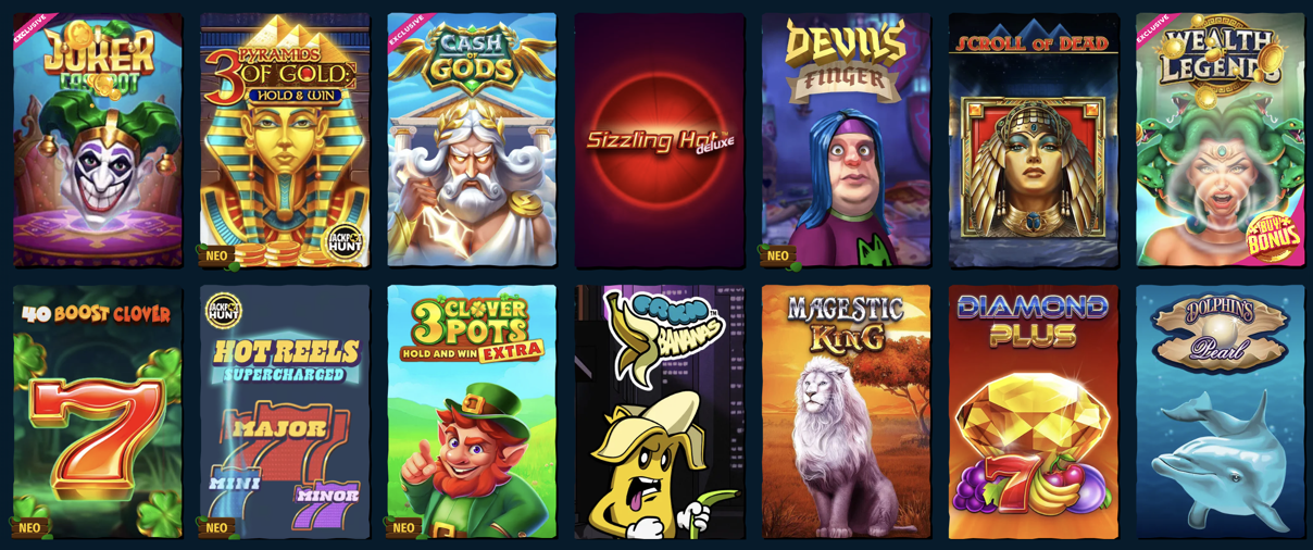Spinanga Slots Games