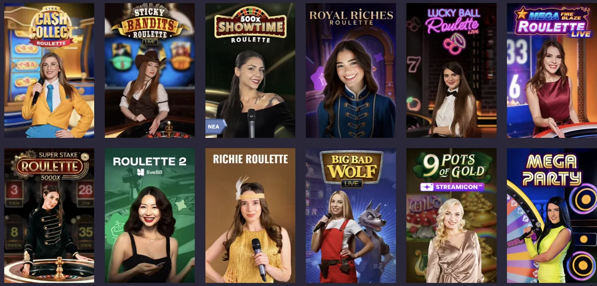 Powbet Live Games