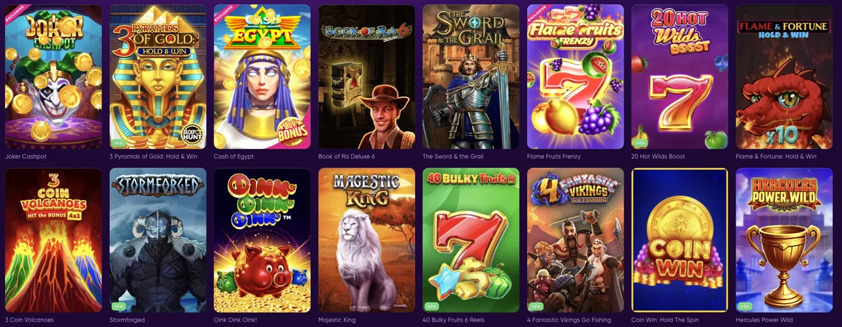 Powbet Slots