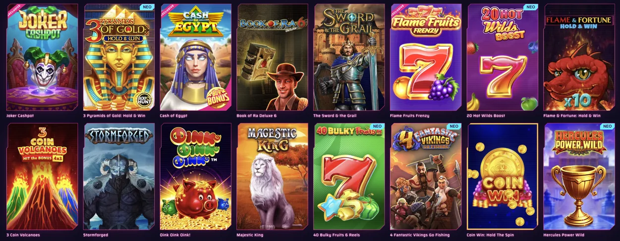 Roby Casino Slots Games