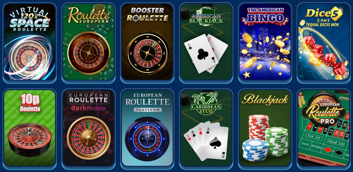 SG Casino Table Games