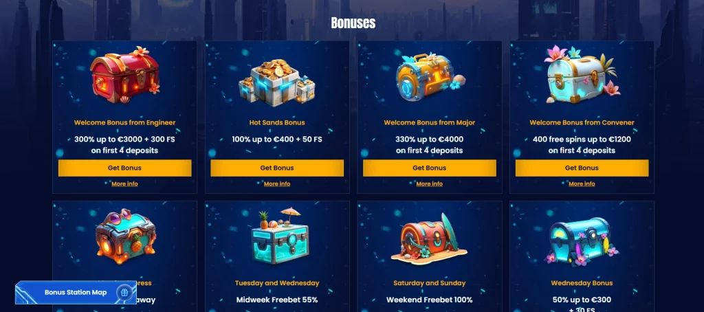 trino casino bonus