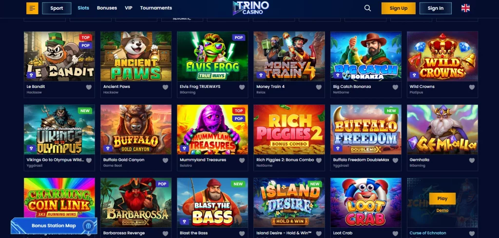 trino casino slots